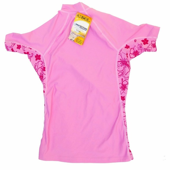 NWT Xcel Girls UPF50+ Stretch S/S Surf Top - Picture 2 of 3